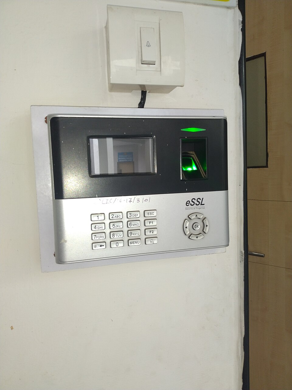 biometric fingerprint scanner
