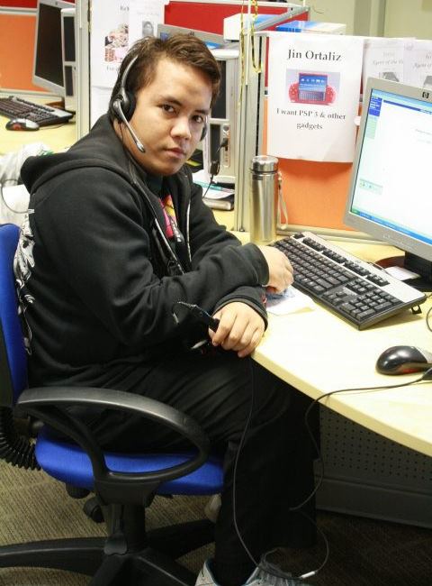 call center agent headset**