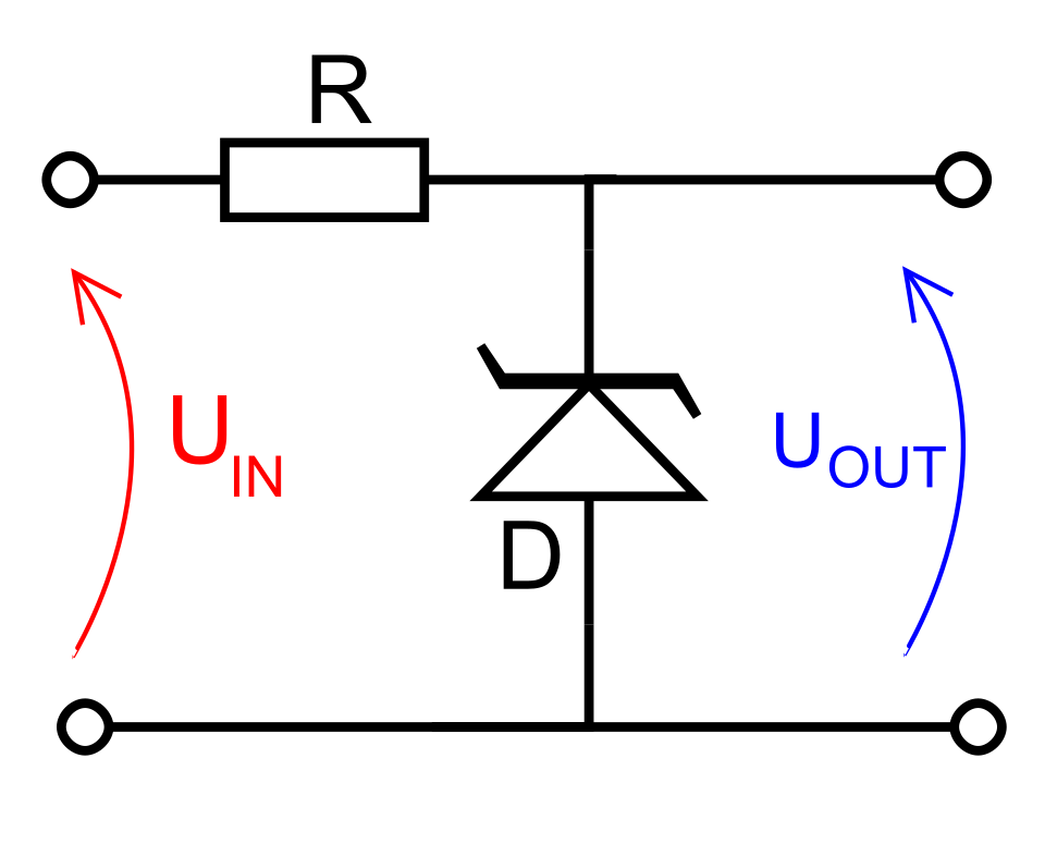 Zener diode voltage regulator circuit