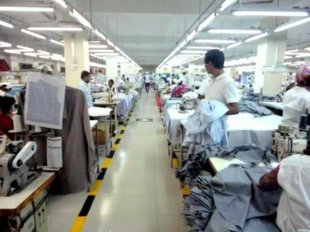 factory production line**
