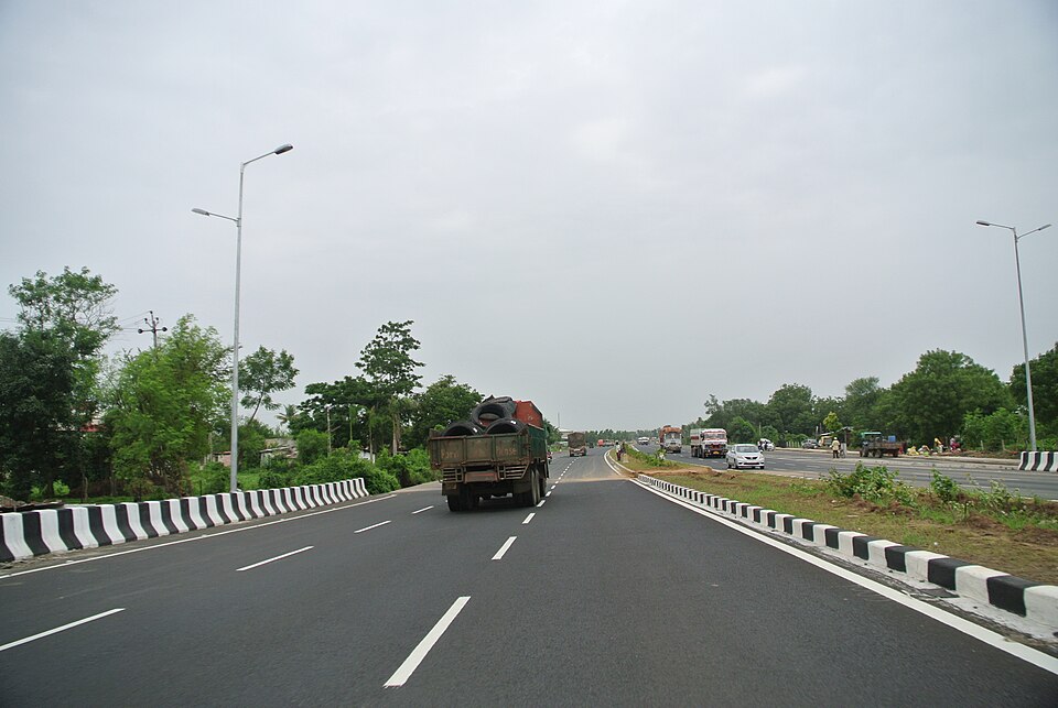 freight truck on highway