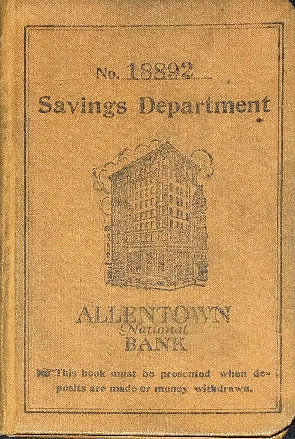 bank passbook