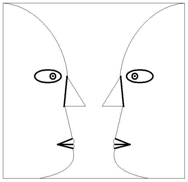 Rubin's vase illusion