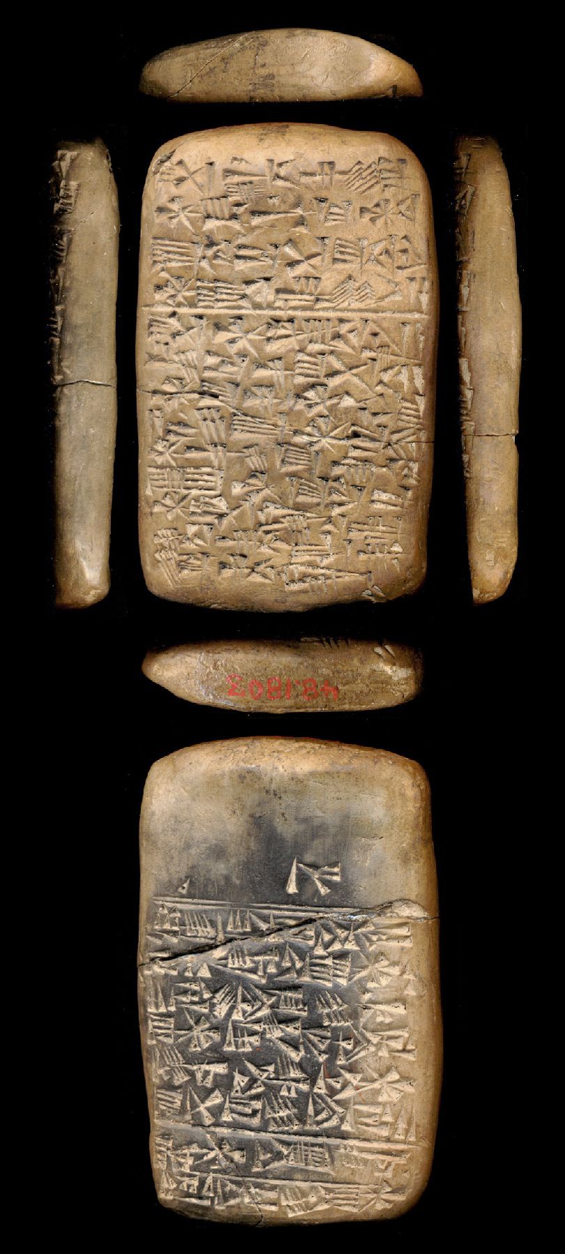 ancient Mesopotamian clay tablet