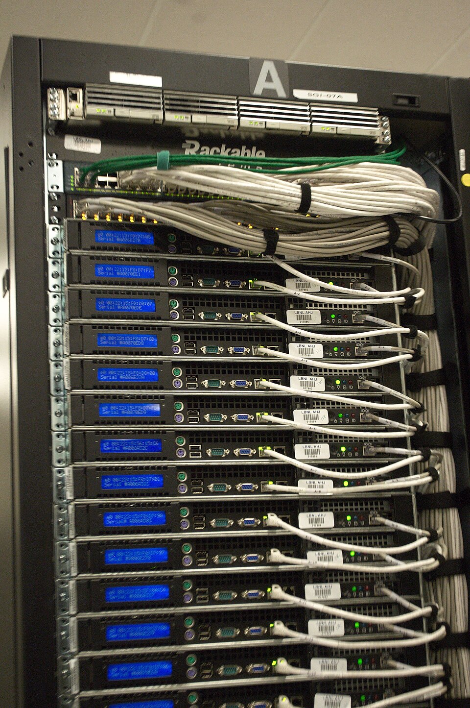 data center server rack