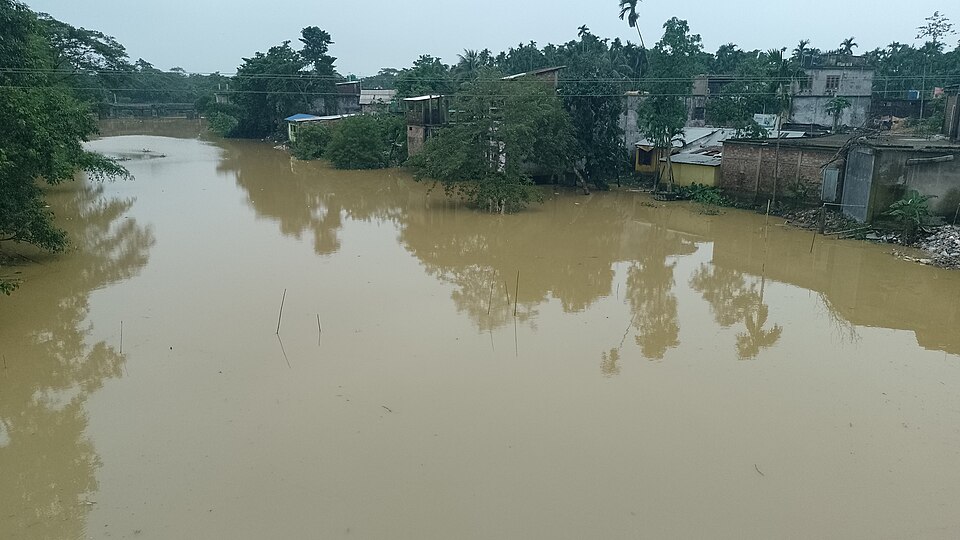 flood-affected area**