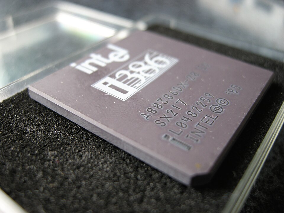 Intel 80386 DX processor