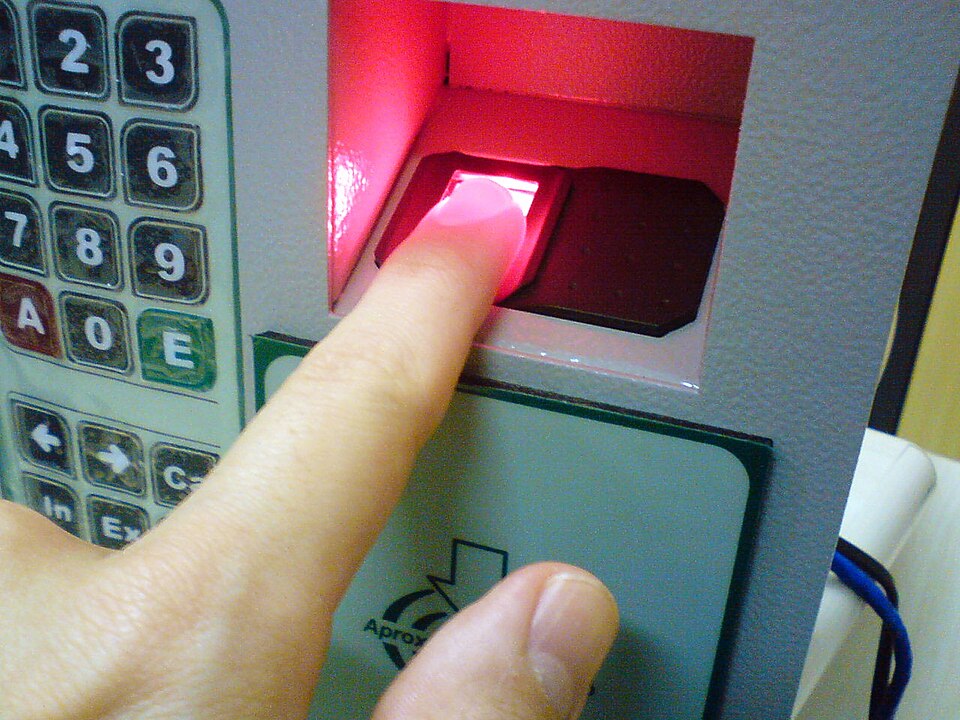 fingerprint scanner**