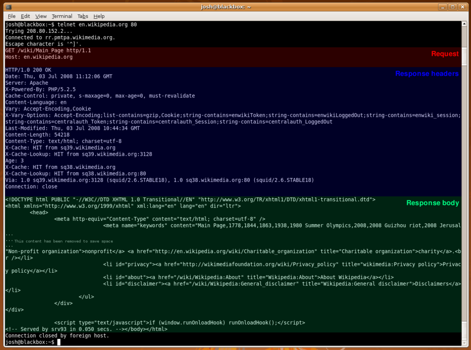 HTTP request-response headers**