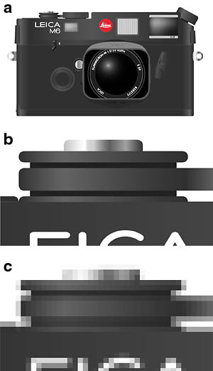 Raster vs vector graphics