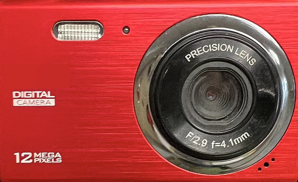 digital camera labelled diagram
