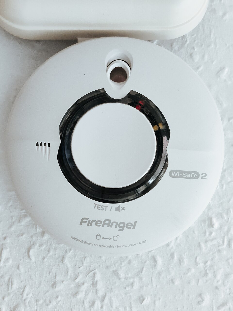 photoelectric smoke detector labelled diagram