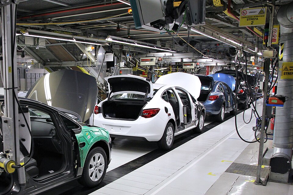 factory production line**