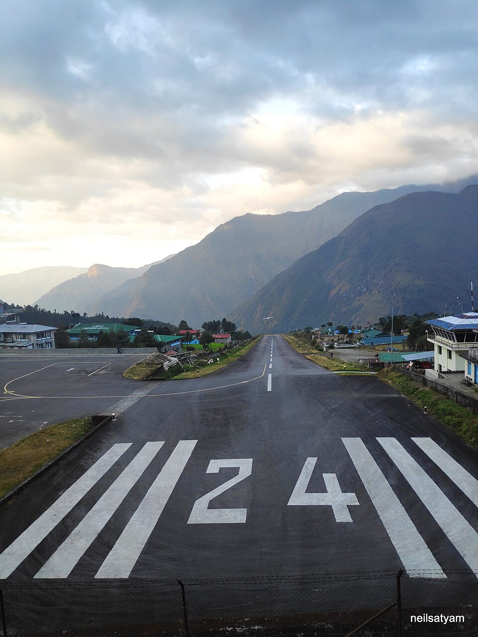 Lukla Airport runway