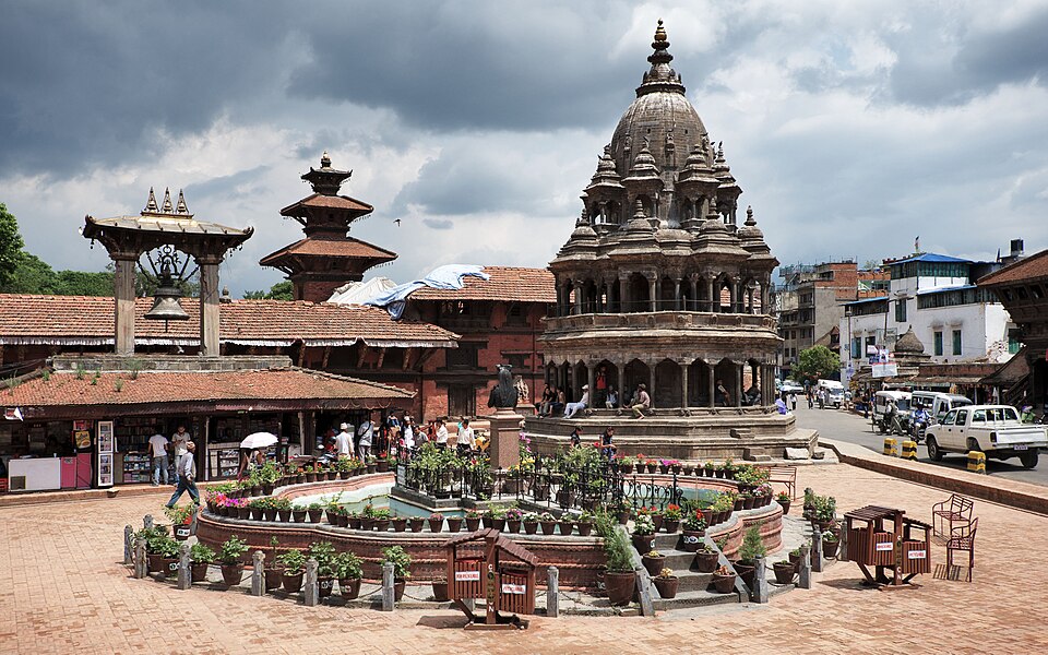 Patan Durbar Square temple**