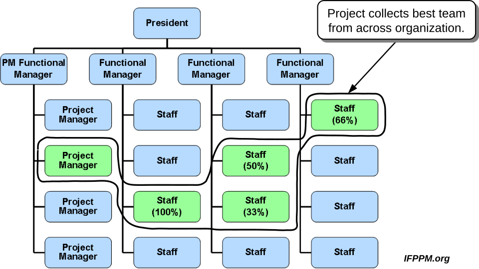 matrix organization structure