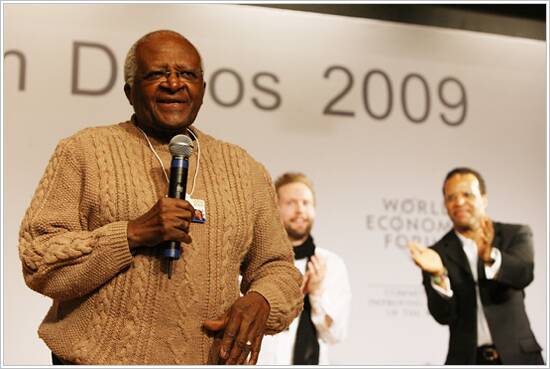 Desmond Tutu speaking**