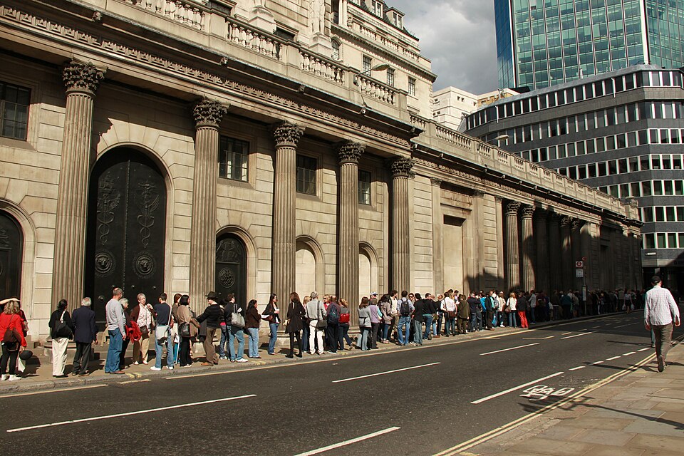 bank queue**