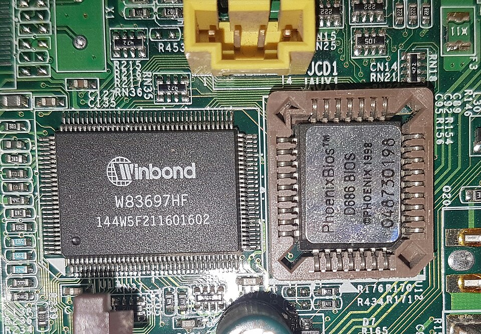 motherboard BIOS chip