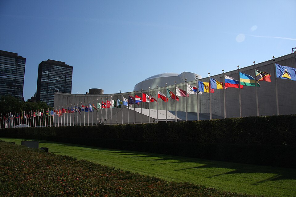 UN General Assembly building**