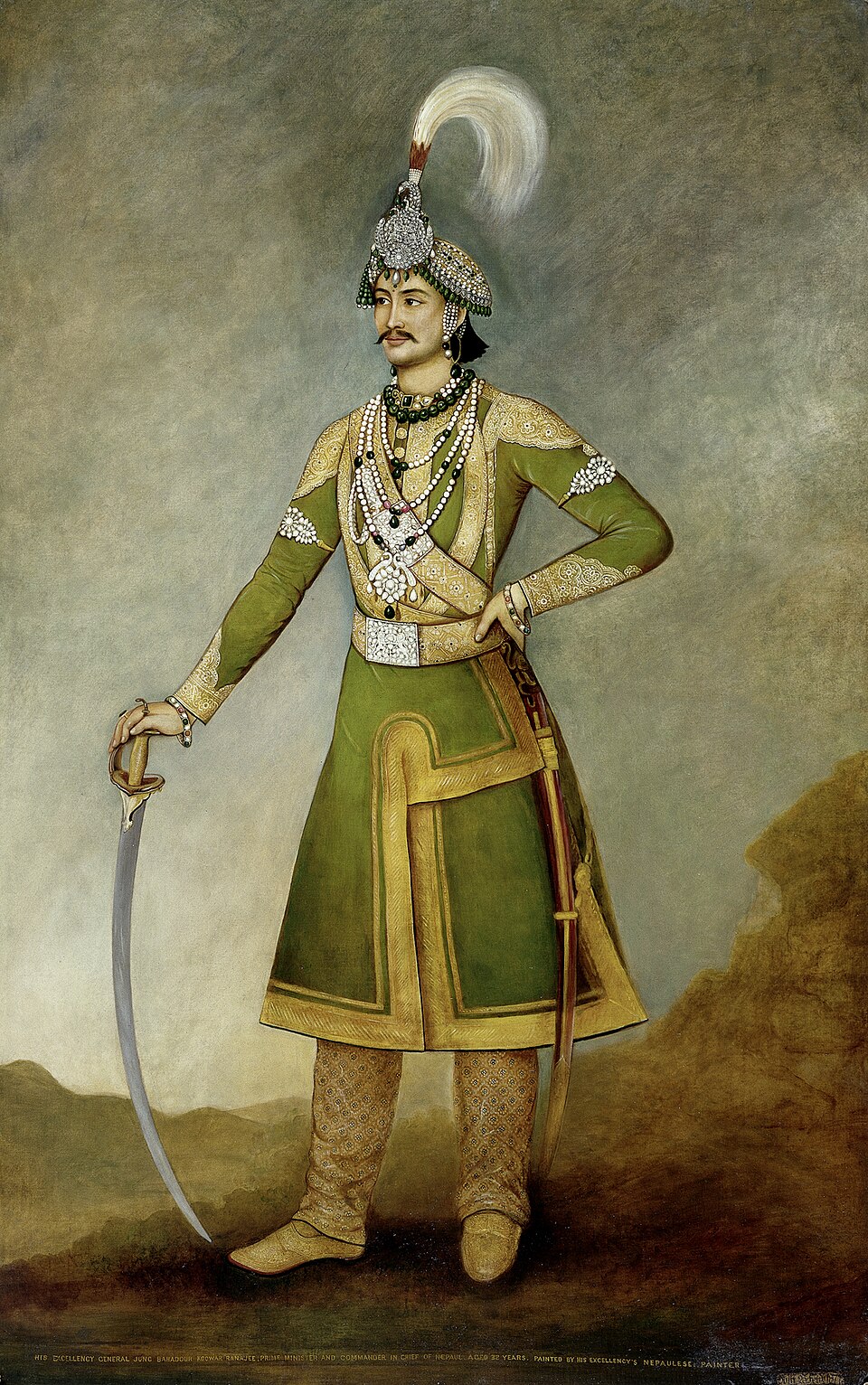 Jung Bahadur Rana portrait